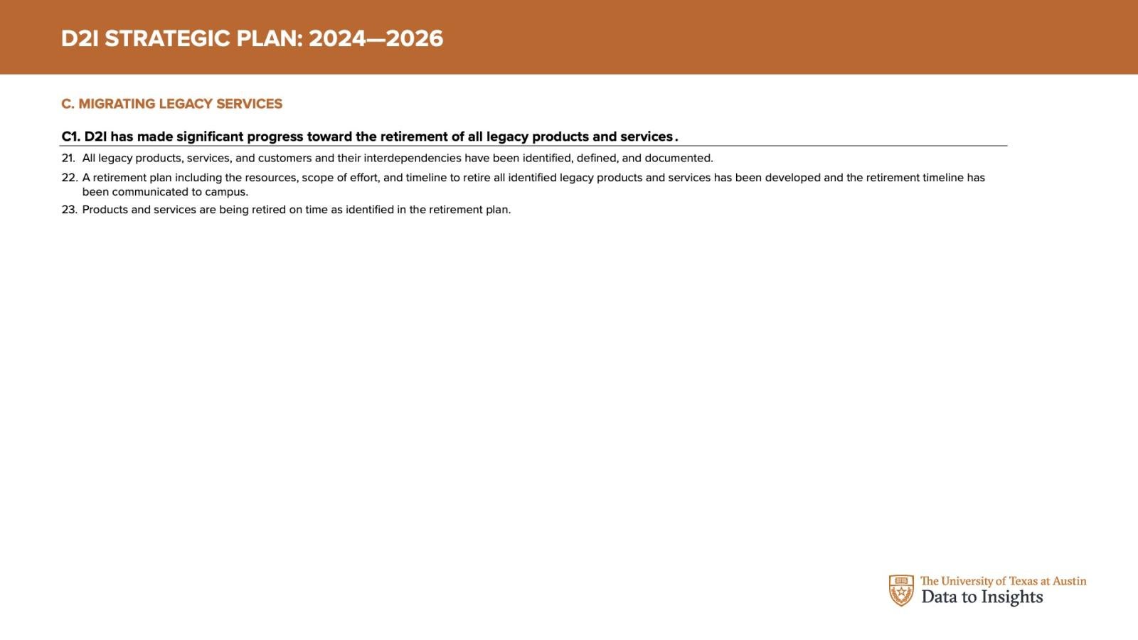 Migrating Legacy Services